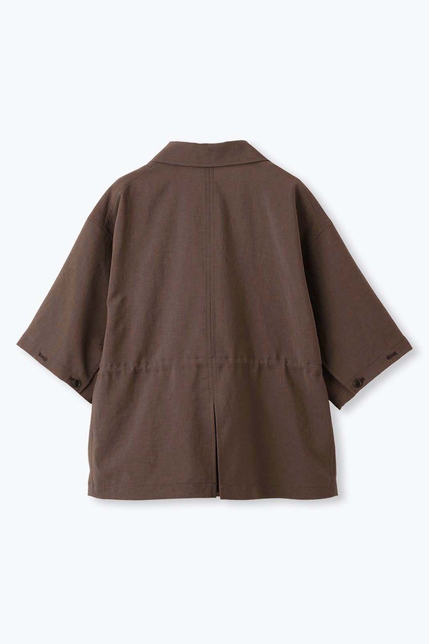 【レリル/lelill】のハイテクシアージャケット 大人の最旬トレンドファッション＆コーディネート founy(ファウニー) 　ファッション　Fashion　レディースファッション　Fashion for Women　アウター　Coat / Outerwear Collection　レディースジャケット・軽アウター　Jackets　シンプル　Simple, Minimal　ジャケット　Jacket, Outerwear　ドローコード　Drawcord, Drawstring Cord　ポケット　Pocket, Pocket Detail　半袖　Short Sleeve, Half Sleeve　夏　Summer　定番　Standard, Basic Item　新作・新入荷　New Arrivals / New In　other-2|ID: prp329100004971018 ipo3291000000037278420