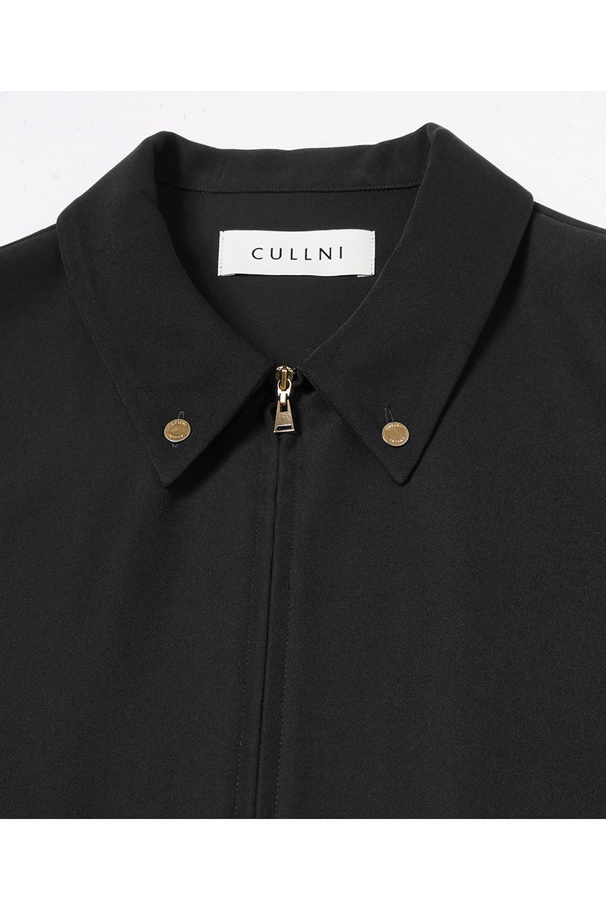 【クルニ/CULLNI】の【UNISEX】Dry Double Cloth ジップ アップ ショートスリーブ ボタン-ダウン コンパクトシャツ 大人の最旬トレンドファッション＆コーディネート founy(ファウニー) 　ファッション　Fashion　レディースファッション　Fashion for Women　トップス・カットソー　Cut & Sew Tops　シャツ・ブラウス・オフィスカジュアル　Elegant Blouses & Button-Ups　ユニセックス　Unisex, Genderless　コンパクト　Compact, Small Size　ショート　Short, Short Length　シンプル　Simple, Minimal　ジップ　Zip, Zipper　スリーブ　Sleeve, Long Sleeve / Short Sleeve　ダウン　Down, Puffer　ドレープ　Drape, Draping Fabric　フロント　Front, Front Design　エレガント 上品　Elegant　新作・新入荷　New Arrivals / New In　other-2|ID: prp329100004971020 ipo3291000000037278434