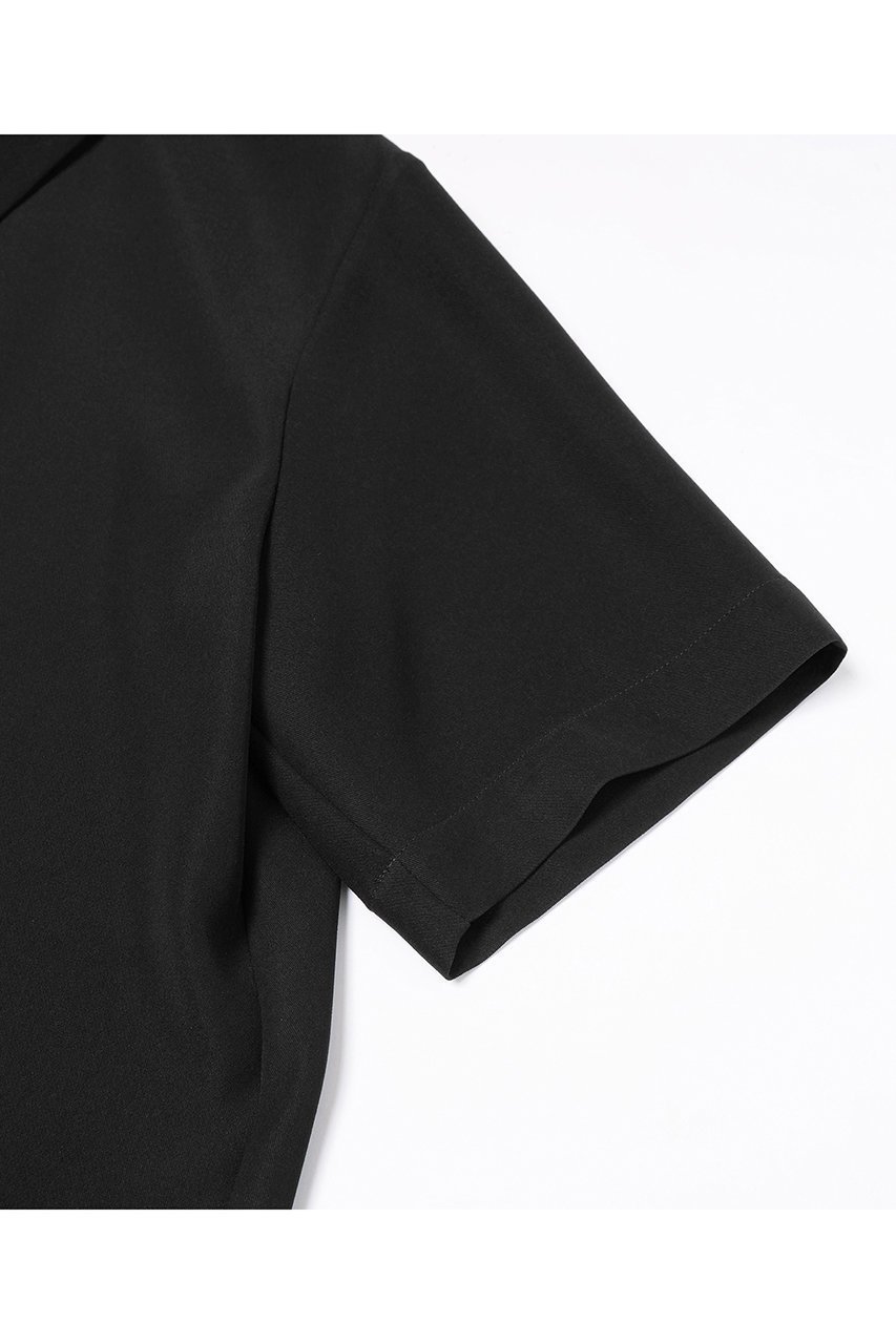 【クルニ/CULLNI】の【UNISEX】Dry Double Cloth ジップ アップ ショートスリーブ ボタン-ダウン コンパクトシャツ 大人の最旬トレンドファッション＆コーディネート founy(ファウニー) 　ファッション　Fashion　レディースファッション　Fashion for Women　トップス・カットソー　Cut & Sew Tops　シャツ・ブラウス・オフィスカジュアル　Elegant Blouses & Button-Ups　ユニセックス　Unisex, Genderless　コンパクト　Compact, Small Size　ショート　Short, Short Length　シンプル　Simple, Minimal　ジップ　Zip, Zipper　スリーブ　Sleeve, Long Sleeve / Short Sleeve　ダウン　Down, Puffer　ドレープ　Drape, Draping Fabric　フロント　Front, Front Design　エレガント 上品　Elegant　新作・新入荷　New Arrivals / New In　other-4|ID: prp329100004971020 ipo3291000000037278436