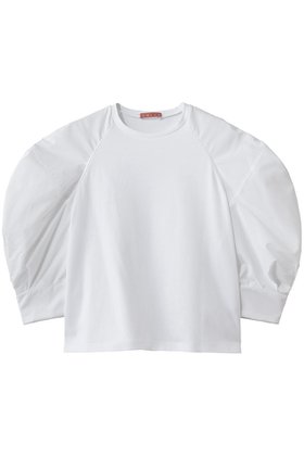 【アミカ/AMICA】 パフトップス大人の最旬トレンドファッション＆コーディネート founy(ファウニー) ファッション Fashion レディースファッション Fashion for Women トップス・カットソー Cut & Sew Tops シャツ・ブラウス・オフィスカジュアル Elegant Blouses & Button-Ups ロングTシャツ・Tシャツ Longline T-Shirts & Tees カットソー・ベーシックTシャツ Cut-and-Sewn Tops / Stretch Tees & Basics カフス Cuff Design ショート Short, Short Length スリーブ Sleeve, Long Sleeve / Short Sleeve パターン Pattern, Design Print 切替 Switching, Contrast Panel 夏 Summer 新作・新入荷 New Arrivals / New In |ID:prp329100004971033