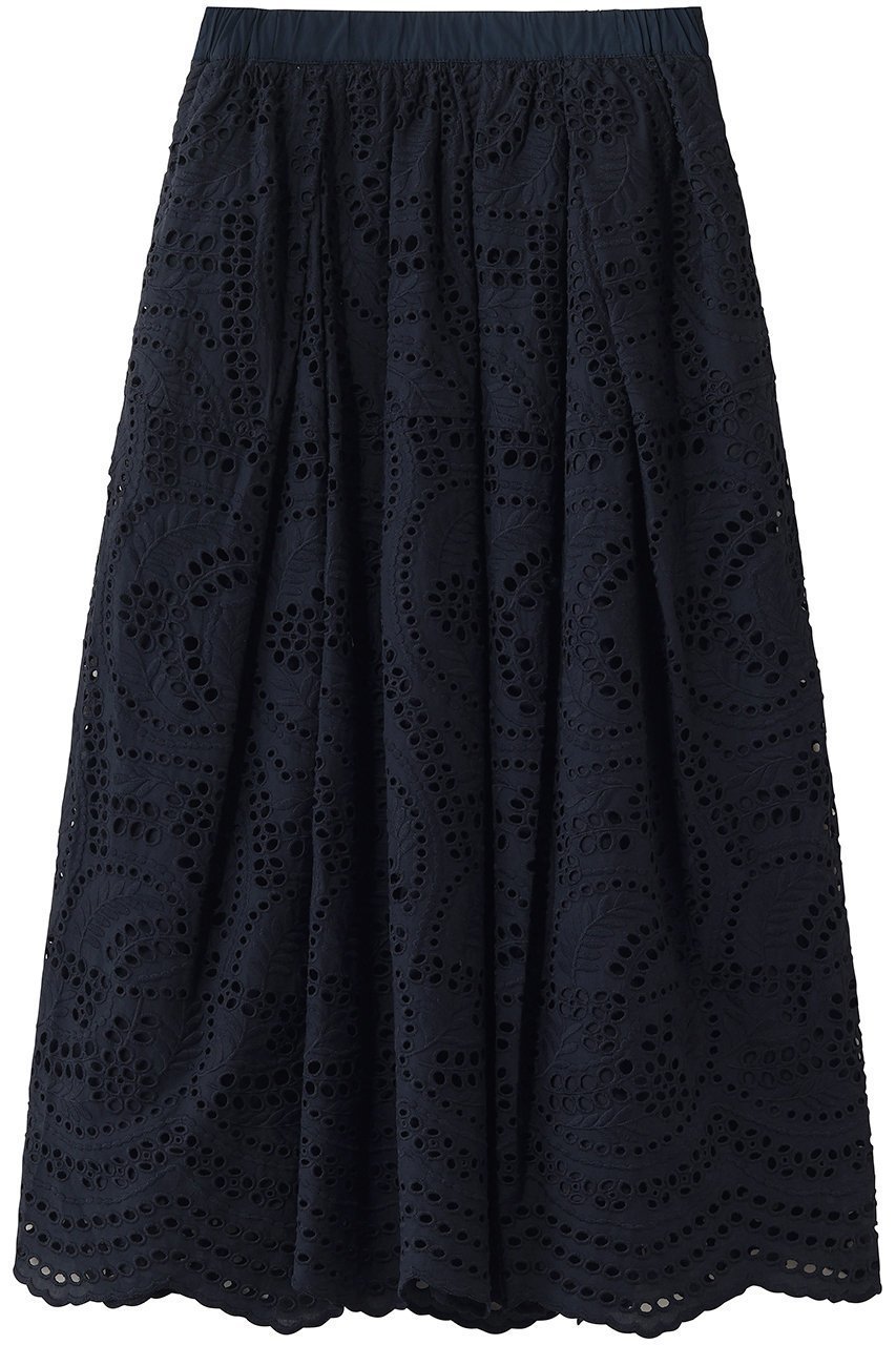 【アミカ/AMICA】のLANIKAI レーススカート インテリア・キッズ・メンズ・レディースファッション・服の通販 founy(ファウニー) 　ファッション　Fashion　レディースファッション　Fashion for Women　スカート　Skirts　スカラップ　Scallop, Scalloped Edge　パターン　Pattern, Design Print　ミックス　Mix, Mixed Style　リゾート　Resort, Vacation Style　リーフ　Leaf, Botanical Leaf　レース　Lace, Lace Fabric　夏　Summer　新作・新入荷　New Arrivals / New In　ミッドナイトブルー|ID: prp329100004971035 ipo3291000000037278531