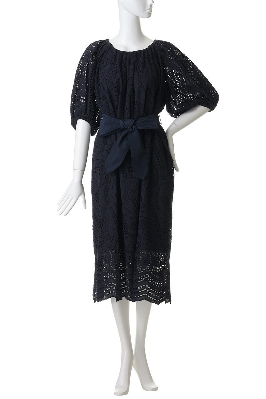 【アミカ/AMICA】のLANIKAI レースドレス 大人の最旬トレンドファッション＆コーディネート founy(ファウニー) 　ファッション　Fashion　レディースファッション　Fashion for Women　ワンピース　Dresses　フォーマル・パーティードレス・結婚式用ドレス　Elegant & Casual Dresses　チュニック　Tunic Tops & Dresses　スカラップ　Scallop, Scalloped Edge　チュニック　Tunic, Long Top　デコルテ　Décolleté, Neckline　ドレス　Dress, One-Piece　ミックス　Mix, Mixed Style　リゾート　Resort, Vacation Style　リボン　Ribbon, Bow　リーフ　Leaf, Botanical Leaf　レース　Lace, Lace Fabric　ロング　Long, Long-Length　夏　Summer　新作・新入荷　New Arrivals / New In　other-2|ID: prp329100004971038 ipo3291000000037278548
