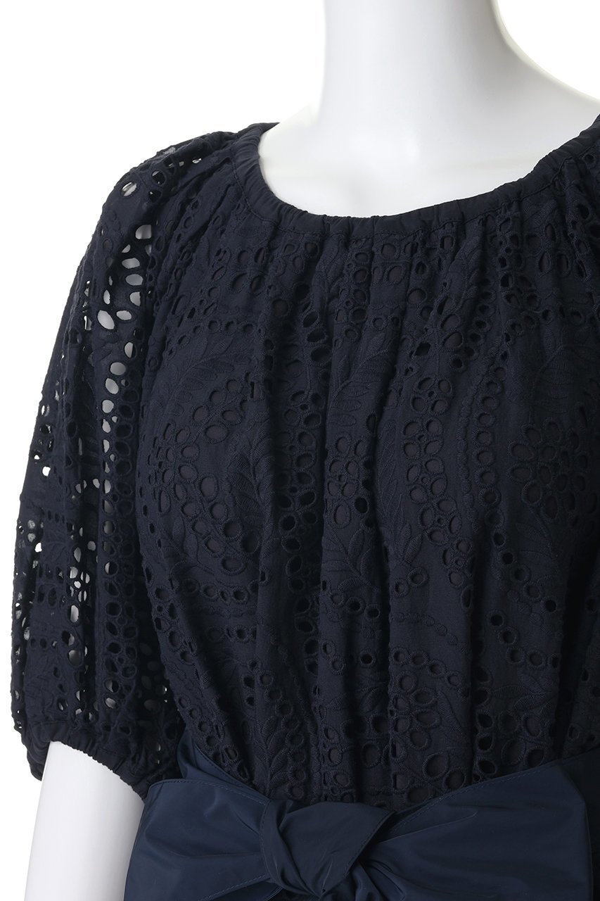 【アミカ/AMICA】のLANIKAI レースドレス 大人の最旬トレンドファッション＆コーディネート founy(ファウニー) 　ファッション　Fashion　レディースファッション　Fashion for Women　ワンピース　Dresses　フォーマル・パーティードレス・結婚式用ドレス　Elegant & Casual Dresses　チュニック　Tunic Tops & Dresses　スカラップ　Scallop, Scalloped Edge　チュニック　Tunic, Long Top　デコルテ　Décolleté, Neckline　ドレス　Dress, One-Piece　ミックス　Mix, Mixed Style　リゾート　Resort, Vacation Style　リボン　Ribbon, Bow　リーフ　Leaf, Botanical Leaf　レース　Lace, Lace Fabric　ロング　Long, Long-Length　夏　Summer　新作・新入荷　New Arrivals / New In　other-5|ID: prp329100004971038 ipo3291000000037278551