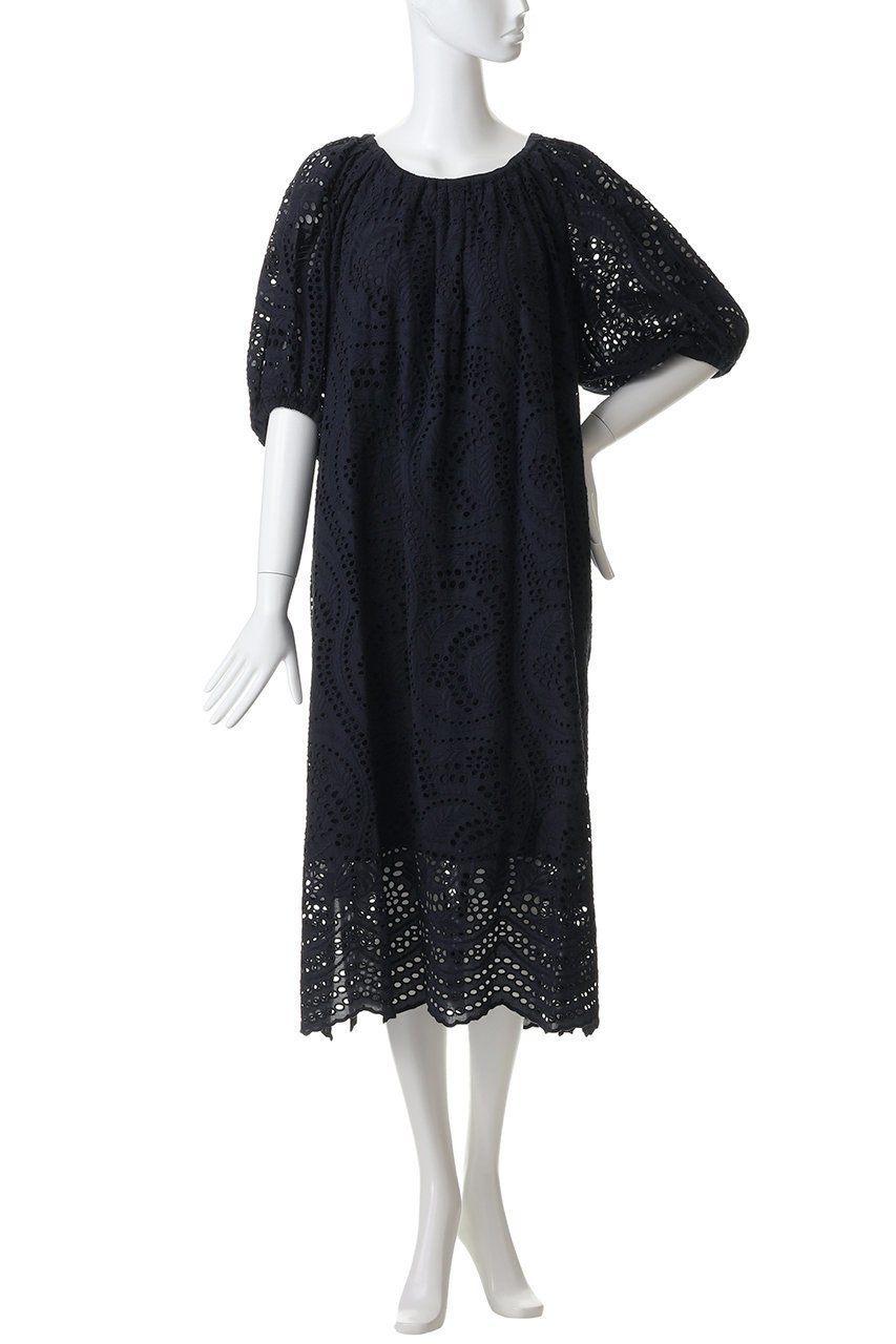 【アミカ/AMICA】のLANIKAI レースドレス 大人の最旬トレンドファッション＆コーディネート founy(ファウニー) 　ファッション　Fashion　レディースファッション　Fashion for Women　ワンピース　Dresses　フォーマル・パーティードレス・結婚式用ドレス　Elegant & Casual Dresses　チュニック　Tunic Tops & Dresses　スカラップ　Scallop, Scalloped Edge　チュニック　Tunic, Long Top　デコルテ　Décolleté, Neckline　ドレス　Dress, One-Piece　ミックス　Mix, Mixed Style　リゾート　Resort, Vacation Style　リボン　Ribbon, Bow　リーフ　Leaf, Botanical Leaf　レース　Lace, Lace Fabric　ロング　Long, Long-Length　夏　Summer　新作・新入荷　New Arrivals / New In　other-6|ID: prp329100004971038 ipo3291000000037278552