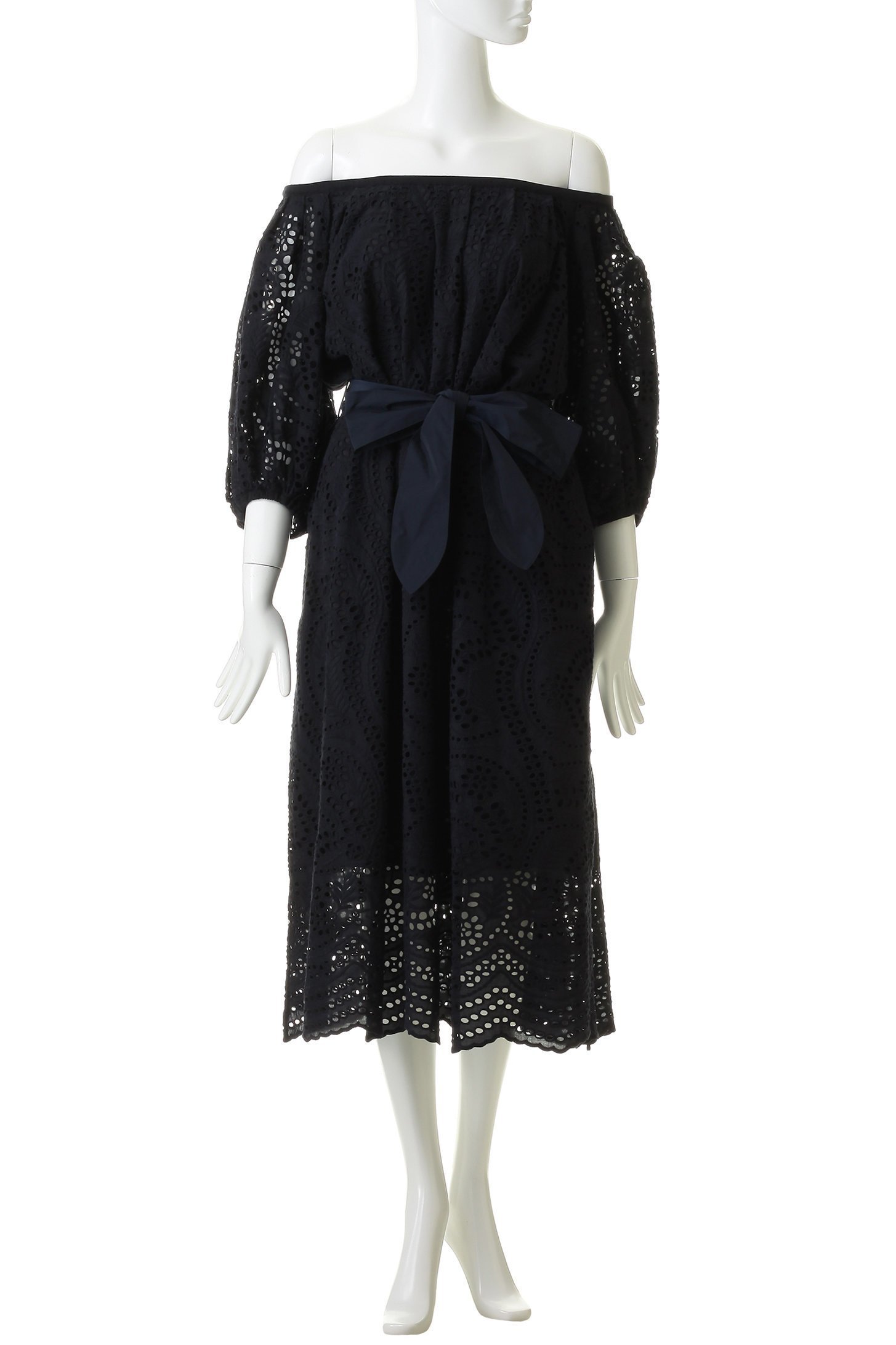 【アミカ/AMICA】のLANIKAI レースドレス 大人の最旬トレンドファッション＆コーディネート founy(ファウニー) 　ファッション　Fashion　レディースファッション　Fashion for Women　ワンピース　Dresses　フォーマル・パーティードレス・結婚式用ドレス　Elegant & Casual Dresses　チュニック　Tunic Tops & Dresses　スカラップ　Scallop, Scalloped Edge　チュニック　Tunic, Long Top　デコルテ　Décolleté, Neckline　ドレス　Dress, One-Piece　ミックス　Mix, Mixed Style　リゾート　Resort, Vacation Style　リボン　Ribbon, Bow　リーフ　Leaf, Botanical Leaf　レース　Lace, Lace Fabric　ロング　Long, Long-Length　夏　Summer　新作・新入荷　New Arrivals / New In　other-7|ID: prp329100004971038 ipo3291000000037278554