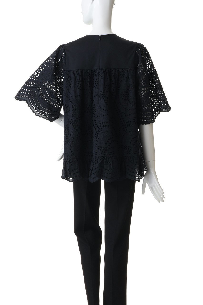 【アミカ/AMICA】のLANIKAI レーストップ 大人の最旬トレンドファッション＆コーディネート founy(ファウニー) 　ファッション　Fashion　レディースファッション　Fashion for Women　トップス・カットソー　Cut & Sew Tops　シャツ・ブラウス・オフィスカジュアル　Elegant Blouses & Button-Ups　ショート　Short, Short Length　スカラップ　Scallop, Scalloped Edge　スリーブ　Sleeve, Long Sleeve / Short Sleeve　フェミニン　Feminine, Girly　ミックス　Mix, Mixed Style　リゾート　Resort, Vacation Style　リーフ　Leaf, Botanical Leaf　レース　Lace, Lace Fabric　夏　Summer　新作・新入荷　New Arrivals / New In　春　Spring　S/S・春夏　SS, Spring/Summer, Warm Season　other-4|ID: prp329100004971040 ipo3291000000037278564