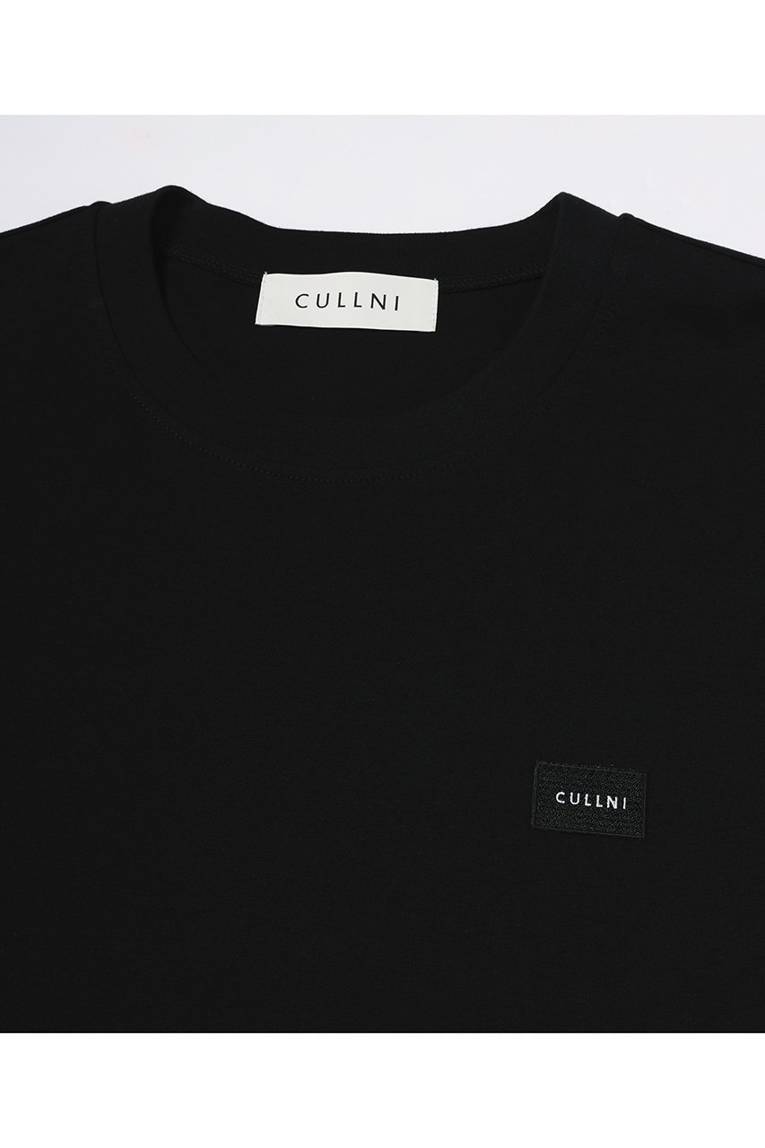 【クルニ/CULLNI】の【UNISEX】CULLNI エンブロイダリー パッチショートスリーブ プルオーバー 大人の最旬トレンドファッション＆コーディネート founy(ファウニー) 　ファッション　Fashion　レディースファッション　Fashion for Women　トップス・カットソー　Cut & Sew Tops　シャツ・ブラウス・オフィスカジュアル　Elegant Blouses & Button-Ups　ロングTシャツ・Tシャツ　Longline T-Shirts & Tees　カジュアルプルオーバー・ニットトップス　Pullovers & Knit Tops / Casual Pullovers　カットソー・ベーシックTシャツ　Cut-and-Sewn Tops / Stretch Tees & Basics　ユニセックス　Unisex, Genderless　エンブロイダリー　Embroidery Design　ショート　Short, Short Length　シンプル　Simple, Minimal　スリーブ　Sleeve, Long Sleeve / Short Sleeve　ドロップ　Drop Shoulder, Dropped Style　パッチ　Patch, Appliqué　定番　Standard, Basic Item　新作・新入荷　New Arrivals / New In　other-2|ID: prp329100004971042 ipo3291000000037278577