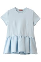 【アミカ/AMICA】のバレリーナTシャツ 大人の最旬トレンドファッション＆コーディネート founy(ファウニー) ファッション Fashion レディースファッション Fashion for Women トップス・カットソー Cut & Sew Tops シャツ・ブラウス・オフィスカジュアル Elegant Blouses & Button-Ups ロングTシャツ・Tシャツ Longline T-Shirts & Tees カットソー・ベーシックTシャツ Cut-and-Sewn Tops / Stretch Tees & Basics グログラン Grosgrain, Grosgrain Ribbon サテン Satin, Glossy Fabric ショート Short, Short Length スリーブ Sleeve, Long Sleeve / Short Sleeve バレエ Ballet, Ballet Style モダン Modern, Contemporary リラックス Relax, Relaxed Fit 人気 Popular, Best Seller 新作・新入荷 New Arrivals / New In thumbnail ベイビーブルー|ID: prp329100004971043 ipo3291000000037278580