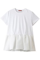 【アミカ/AMICA】のバレリーナTシャツ 大人の最旬トレンドファッション＆コーディネート founy(ファウニー) ファッション Fashion レディースファッション Fashion for Women トップス・カットソー Cut & Sew Tops シャツ・ブラウス・オフィスカジュアル Elegant Blouses & Button-Ups ロングTシャツ・Tシャツ Longline T-Shirts & Tees カットソー・ベーシックTシャツ Cut-and-Sewn Tops / Stretch Tees & Basics グログラン Grosgrain, Grosgrain Ribbon サテン Satin, Glossy Fabric ショート Short, Short Length スリーブ Sleeve, Long Sleeve / Short Sleeve バレエ Ballet, Ballet Style モダン Modern, Contemporary リラックス Relax, Relaxed Fit 人気 Popular, Best Seller 新作・新入荷 New Arrivals / New In thumbnail ホワイト|ID: prp329100004971043 ipo3291000000037278582