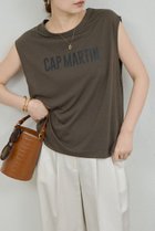 【ガリャルダガランテ/GALLARDAGALANTE】のフレンチシアーロゴTee チャコールグレー|ID:prp329100004971103