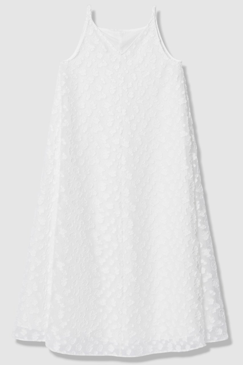 【アルアバイル/allureville】のカットジャカードVネックワンピース 大人の最旬トレンドファッション＆コーディネート founy(ファウニー) 　ファッション　Fashion　レディースファッション　Fashion for Women　ワンピース　Dresses　チュニック　Tunic Tops & Dresses　キャミソール　Camisole, Spaghetti Strap Top　シアー　Sheer, See-Through　ジャカード／ジャガード　Jacquard, Woven Pattern　チュニック　Tunic, Long Top　ドレス　Dress, One-Piece　フラワー　Flower, Floral　フレア　Flare, Flared　モチーフ　Motif, Design Theme　ロング　Long, Long-Length　新作・新入荷　New Arrivals / New In　 other-1|ID: prp329100004971120 ipo3291000000037279185