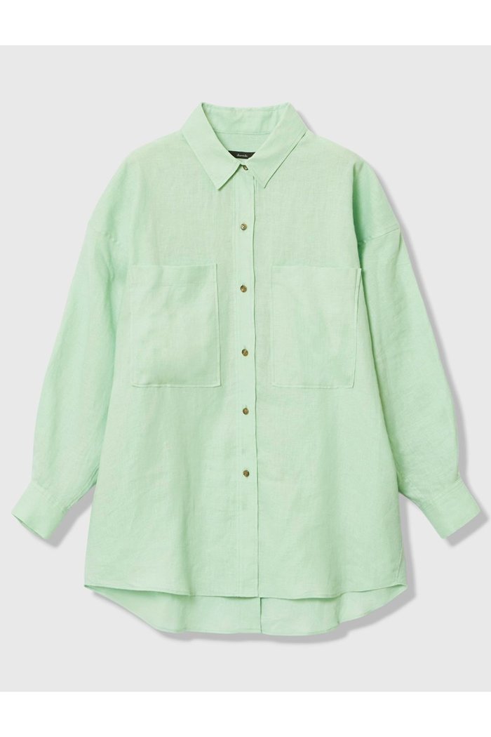 【アルアバイル/allureville】のリネンビッグポケットシャツ インテリア・キッズ・メンズ・レディースファッション・服の通販 founy(ファウニー) https://founy.com/ ファッション Fashion レディースファッション Fashion for Women トップス・カットソー Cut & Sew Tops シャツ・ブラウス・オフィスカジュアル Elegant Blouses & Button-Ups スリット Slit, Slit Detail スリーブ Sleeve, Long Sleeve / Short Sleeve セットアップ Set-Up, Coordinated Outfit リネン Linen, Linen Fabric ロング Long, Long-Length 吸水 Absorbent, Quick-Dry 夏 Summer 新作・新入荷 New Arrivals / New In |ID: prp329100004971144 ipo3291000000037279351