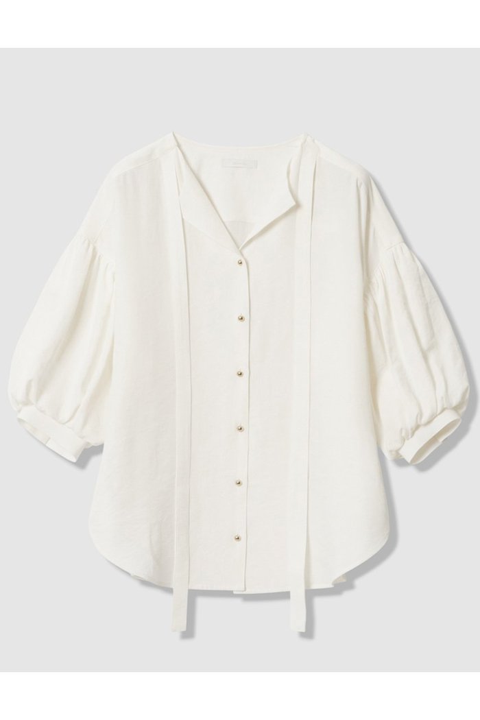 【アルアバイル/allureville】のシャセパフスリーブブラウス インテリア・キッズ・メンズ・レディースファッション・服の通販 founy(ファウニー) https://founy.com/ ファッション Fashion レディースファッション Fashion for Women トップス・カットソー Cut & Sew Tops シャツ・ブラウス・オフィスカジュアル Elegant Blouses & Button-Ups ショート Short, Short Length スリーブ Sleeve, Long Sleeve / Short Sleeve デニム Denim, Jeans Material エレガント 上品 Elegant 新作・新入荷 New Arrivals / New In |ID: prp329100004971148 ipo3291000000037279372
