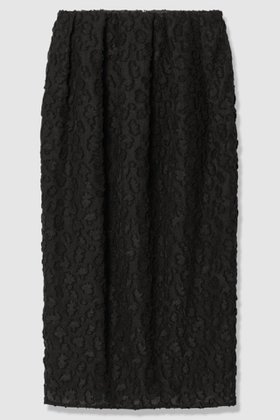 【アルアバイル/allureville】のカットジャカードタックスカート 大人の最旬トレンドファッション＆コーディネート founy(ファウニー) ファッション Fashion レディースファッション Fashion for Women スカート Skirts ロングスカート Long Skirts / Maxi & Midi Skirts ギャザー Gathered, Ruffled サンダル Sandals, Summer Shoes シアー Sheer, See-Through シューズ Shoes, Footwear ジャカード／ジャガード Jacquard, Woven Pattern スニーカー Sneakers, Trainers フラワー Flower, Floral モチーフ Motif, Design Theme リゾート Resort, Vacation Style ロング Long, Long-Length 新作・新入荷 New Arrivals / New In |ID:prp329100004971153