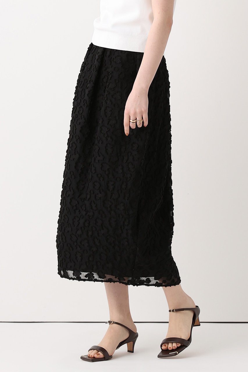 【アルアバイル/allureville】のカットジャカードタックスカート 大人の最旬トレンドファッション＆コーディネート founy(ファウニー) 　ファッション　Fashion　レディースファッション　Fashion for Women　スカート　Skirts　ロングスカート　Long Skirts / Maxi & Midi Skirts　ギャザー　Gathered, Ruffled　サンダル　Sandals, Summer Shoes　シアー　Sheer, See-Through　シューズ　Shoes, Footwear　ジャカード／ジャガード　Jacquard, Woven Pattern　スニーカー　Sneakers, Trainers　フラワー　Flower, Floral　モチーフ　Motif, Design Theme　リゾート　Resort, Vacation Style　ロング　Long, Long-Length　新作・新入荷　New Arrivals / New In　other-8|ID: prp329100004971153 ipo3291000000037279426
