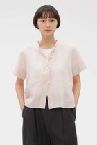 【マーガレットハウエル/MARGARET HOWELL】のLINEN VOILE SHIRT ピンク|ID: prp329100004971159 ipo3291000000037279448