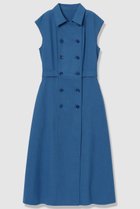 【アナイ/ANAYI】のドライスラブステンカラージレ ワンピース〈セットアップ対応商品〉 ブルー|ID: prp329100004971198 ipo3291000000037279712