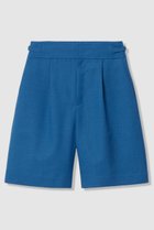 【アナイ/ANAYI】のドライスラブハーフパンツ〈セットアップ対応商品〉 ブルー|ID: prp329100004971201 ipo3291000000037279740