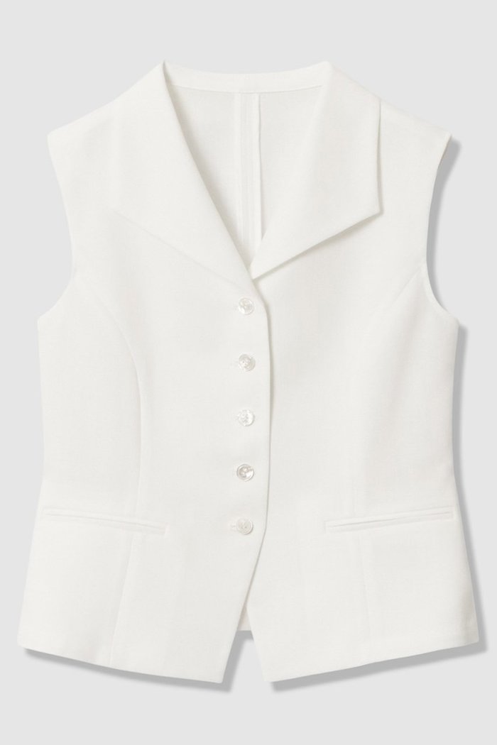 【アナイ/ANAYI】のドライスラブ衿付きジレ〈セットアップ対応商品〉 インテリア・キッズ・メンズ・レディースファッション・服の通販 founy(ファウニー) https://founy.com/ ファッション Fashion レディースファッション Fashion for Women アウター Coat / Outerwear Collection レディースジャケット・軽アウター Jackets コレクション Collection, Seasonal Line サマー Summer, Summer Style ジャケット Jacket, Outerwear セットアップ Set-Up, Coordinated Outfit ハーフ Half, Half-Length バランス Balance, Style Balance フロント Front, Front Design ベスト Vest, Waistcoat ペプラム Peplum, Flared Hem おすすめ Recommended / Our Picks 夏 Summer エレガント 上品 Elegant 新作・新入荷 New Arrivals / New In |ID: prp329100004971205 ipo3291000000037279760