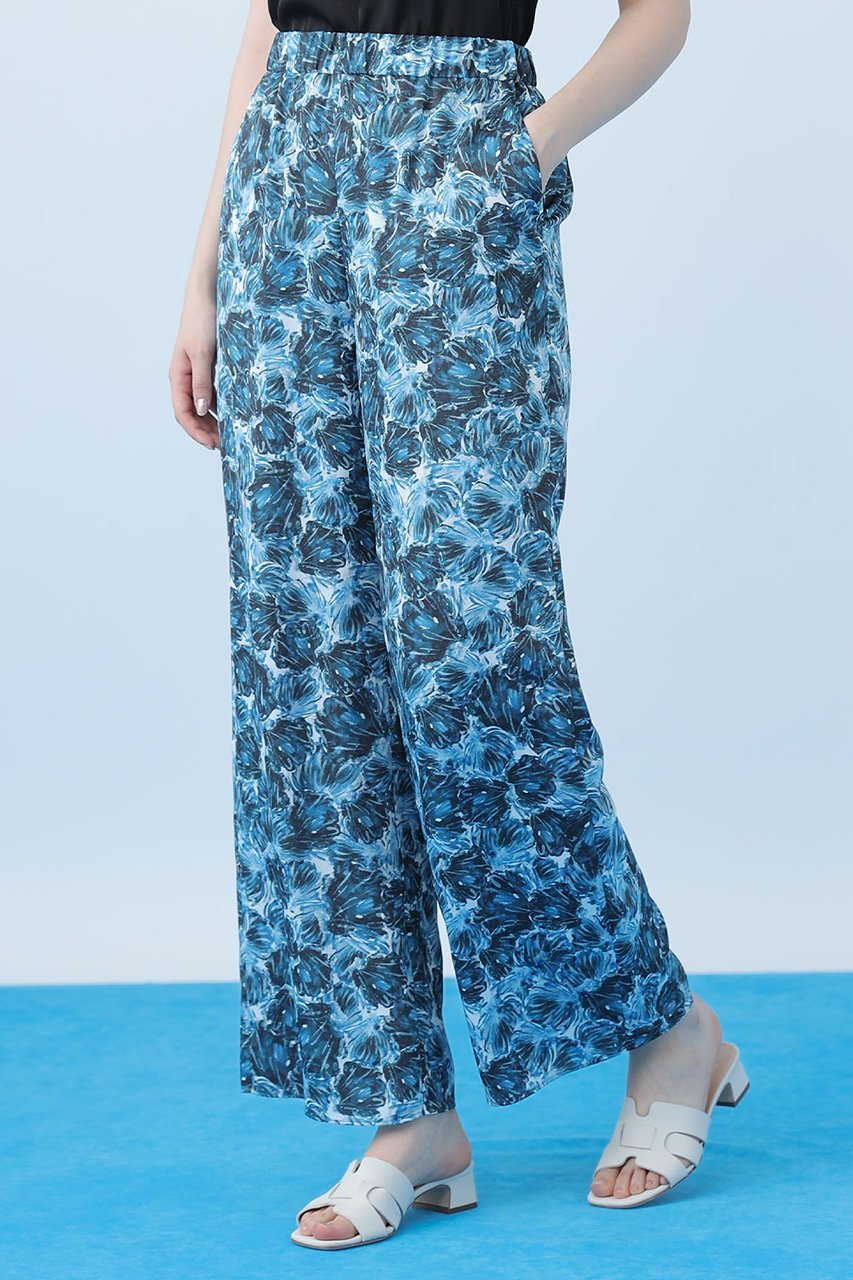【アナイ/ANAYI】のMoon Shell プリントワイドパンツ 大人の最旬トレンドファッション＆コーディネート founy(ファウニー) 　ファッション　Fashion　レディースファッション　Fashion for Women　パンツ　Pants & Trousers　コレクション　Collection, Seasonal Line　サテン　Satin, Glossy Fabric　サマー　Summer, Summer Style　シンプル　Simple, Minimal　プリント　Print, Printed Pattern　ラグジュアリー　Luxury, Elegant　リラックス　Relax, Relaxed Fit　ワイド　Wide, Wide Fit　夏　Summer　エレガント 上品　Elegant　新作・新入荷　New Arrivals / New In　other-8|ID: prp329100004971207 ipo3291000000037279804