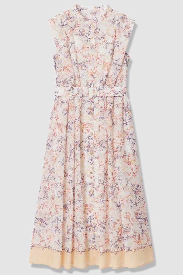 【アナイ/ANAYI】のCoral プリントローンシャツフレア ワンピース インテリア・キッズ・メンズ・レディースファッション・服の通販 founy(ファウニー) https://founy.com/ ファッション Fashion レディースファッション Fashion for Women ワンピース Dresses チュニック Tunic Tops & Dresses キャミソール Camisole, Spaghetti Strap Top コレクション Collection, Seasonal Line サマー Summer, Summer Style チュニック Tunic, Long Top ノースリーブ Sleeveless, No-Sleeve パステル Pastel, Soft Color フレア Flare, Flared プリント Print, Printed Pattern ペチコート Petticoat, Underskirt ロング Long, Long-Length 夏 Summer 新作・新入荷 New Arrivals / New In |ID: prp329100004971224 ipo3291000000037279874