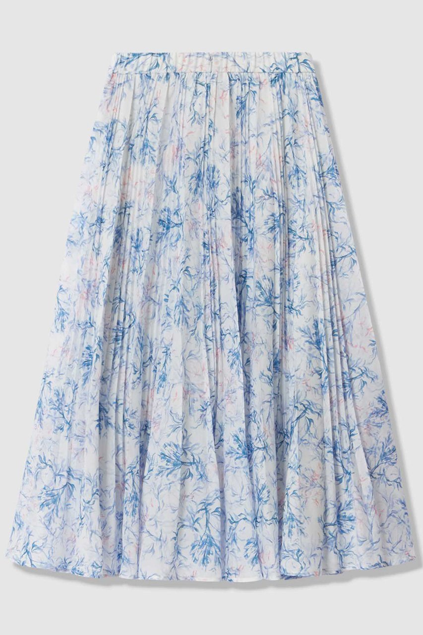 【アナイ/ANAYI】のCoral プリントローンプリーツ スカート〈セットアップ対応商品〉 大人の最旬トレンドファッション＆コーディネート founy(ファウニー) 　ファッション　Fashion　レディースファッション　Fashion for Women　セットアップ　Matching Sets　スカート・ミニ/ミディ/マキシ　Skirts / Mini, Midi & Maxi Skirts　スカート　Skirts　プリーツスカート / 上品フェミニンスタイル　Pleated Skirts　ロングスカート　Long Skirts / Maxi & Midi Skirts　エレガント 上品　Elegant　コレクション　Collection, Seasonal Line　サマー　Summer, Summer Style　セットアップ　Set-Up, Coordinated Outfit　パステル　Pastel, Soft Color　プリント　Print, Printed Pattern　プリーツ　Pleats, Pleated　ミックス　Mix, Mixed Style　ミドル　Middle Length, Mid Height　ランダム　Random, Irregular　ロング　Long, Long-Length　夏　Summer　新作・新入荷　New Arrivals / New In　other-2|ID: prp329100004971226 ipo3291000000037279904