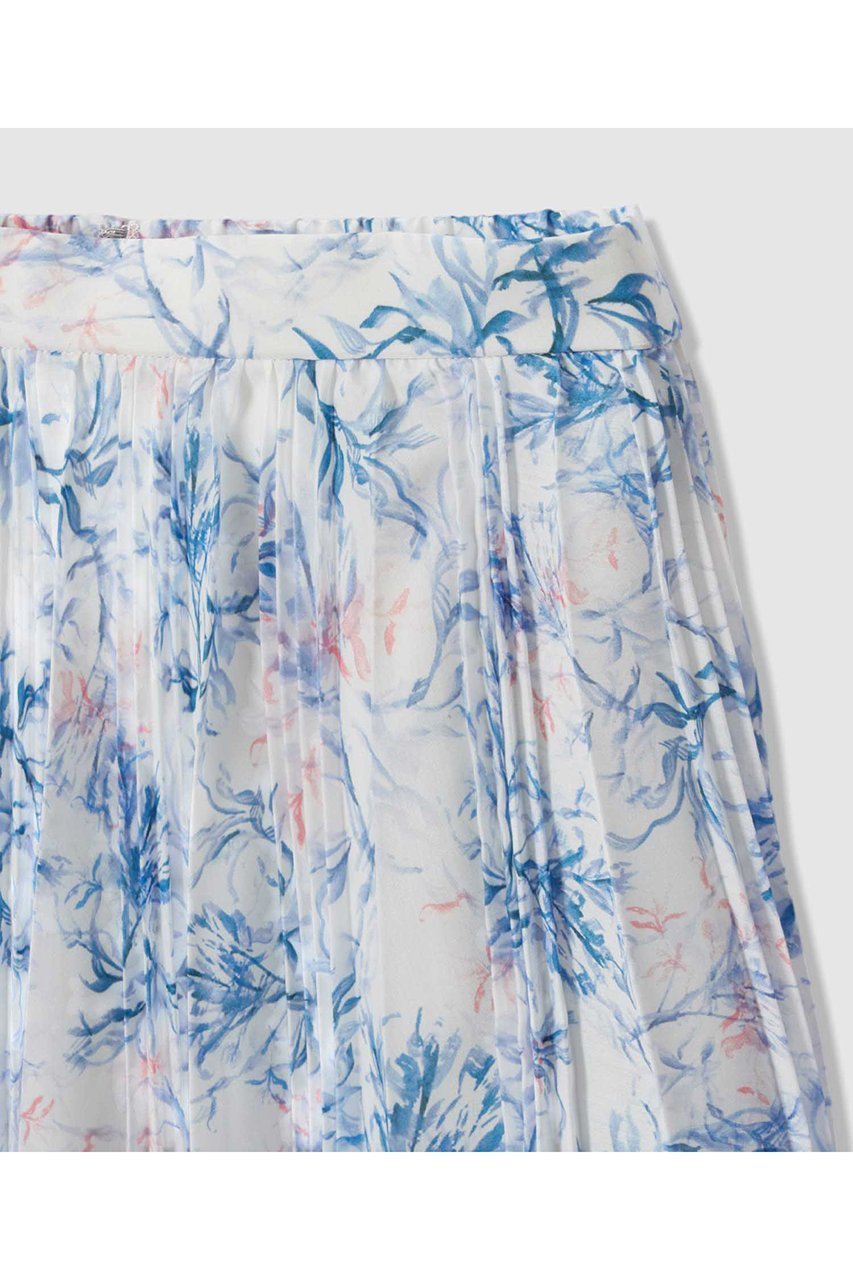 【アナイ/ANAYI】のCoral プリントローンプリーツ スカート〈セットアップ対応商品〉 大人の最旬トレンドファッション＆コーディネート founy(ファウニー) 　ファッション　Fashion　レディースファッション　Fashion for Women　セットアップ　Matching Sets　スカート・ミニ/ミディ/マキシ　Skirts / Mini, Midi & Maxi Skirts　スカート　Skirts　プリーツスカート / 上品フェミニンスタイル　Pleated Skirts　ロングスカート　Long Skirts / Maxi & Midi Skirts　エレガント 上品　Elegant　コレクション　Collection, Seasonal Line　サマー　Summer, Summer Style　セットアップ　Set-Up, Coordinated Outfit　パステル　Pastel, Soft Color　プリント　Print, Printed Pattern　プリーツ　Pleats, Pleated　ミックス　Mix, Mixed Style　ミドル　Middle Length, Mid Height　ランダム　Random, Irregular　ロング　Long, Long-Length　夏　Summer　新作・新入荷　New Arrivals / New In　other-3|ID: prp329100004971226 ipo3291000000037279905