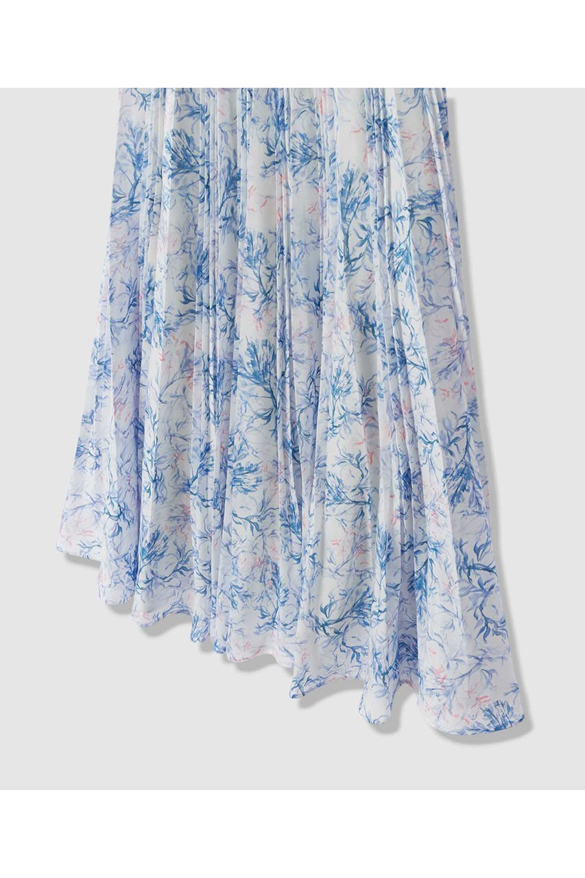 【アナイ/ANAYI】のCoral プリントローンプリーツ スカート〈セットアップ対応商品〉 大人の最旬トレンドファッション＆コーディネート founy(ファウニー) 　ファッション　Fashion　レディースファッション　Fashion for Women　セットアップ　Matching Sets　スカート・ミニ/ミディ/マキシ　Skirts / Mini, Midi & Maxi Skirts　スカート　Skirts　プリーツスカート / 上品フェミニンスタイル　Pleated Skirts　ロングスカート　Long Skirts / Maxi & Midi Skirts　エレガント 上品　Elegant　コレクション　Collection, Seasonal Line　サマー　Summer, Summer Style　セットアップ　Set-Up, Coordinated Outfit　パステル　Pastel, Soft Color　プリント　Print, Printed Pattern　プリーツ　Pleats, Pleated　ミックス　Mix, Mixed Style　ミドル　Middle Length, Mid Height　ランダム　Random, Irregular　ロング　Long, Long-Length　夏　Summer　新作・新入荷　New Arrivals / New In　other-4|ID: prp329100004971226 ipo3291000000037279908