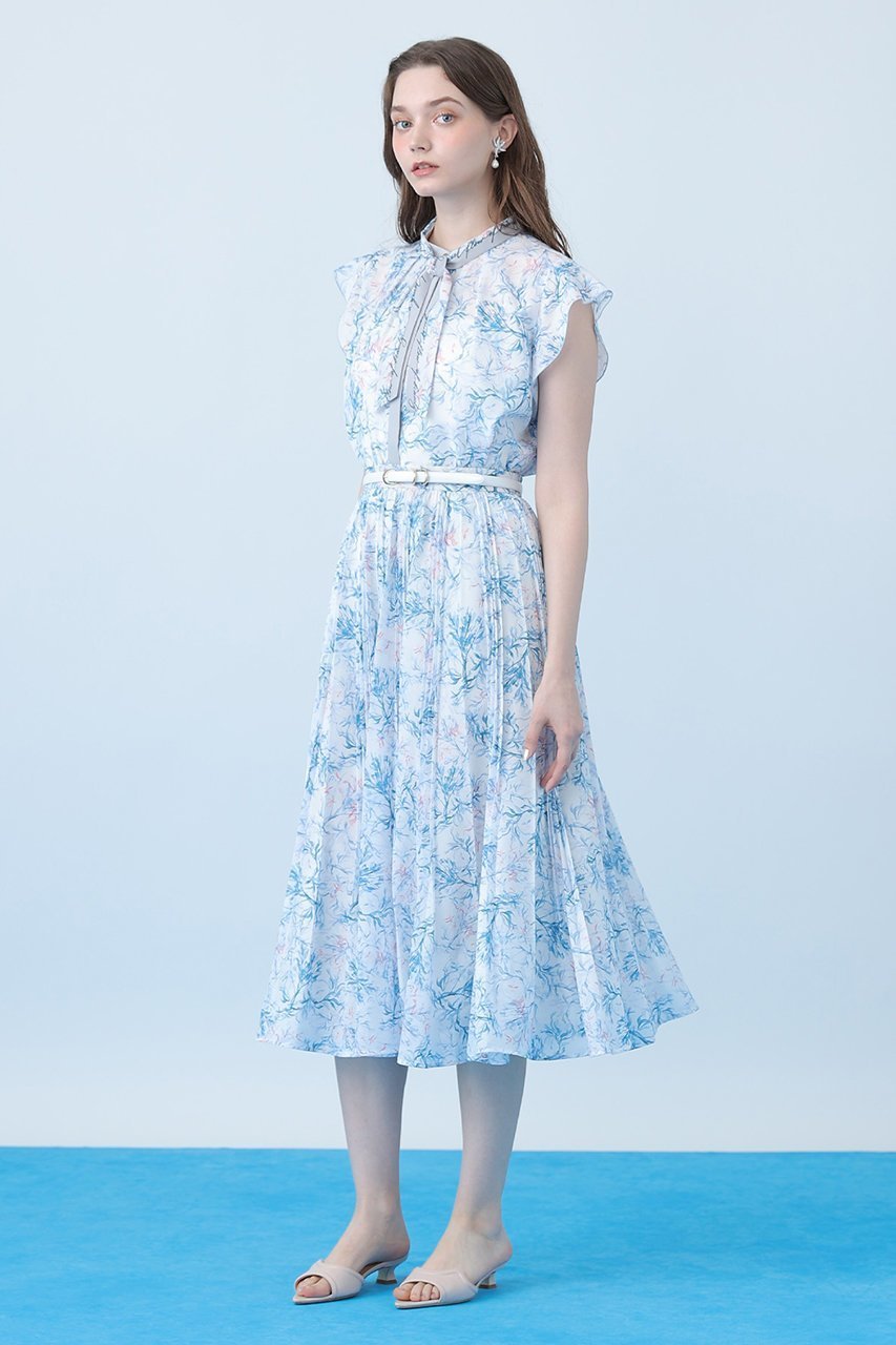 【アナイ/ANAYI】のCoral プリントローンプリーツ スカート〈セットアップ対応商品〉 大人の最旬トレンドファッション＆コーディネート founy(ファウニー) 　ファッション　Fashion　レディースファッション　Fashion for Women　セットアップ　Matching Sets　スカート・ミニ/ミディ/マキシ　Skirts / Mini, Midi & Maxi Skirts　スカート　Skirts　プリーツスカート / 上品フェミニンスタイル　Pleated Skirts　ロングスカート　Long Skirts / Maxi & Midi Skirts　エレガント 上品　Elegant　コレクション　Collection, Seasonal Line　サマー　Summer, Summer Style　セットアップ　Set-Up, Coordinated Outfit　パステル　Pastel, Soft Color　プリント　Print, Printed Pattern　プリーツ　Pleats, Pleated　ミックス　Mix, Mixed Style　ミドル　Middle Length, Mid Height　ランダム　Random, Irregular　ロング　Long, Long-Length　夏　Summer　新作・新入荷　New Arrivals / New In　other-7|ID: prp329100004971226 ipo3291000000037279916