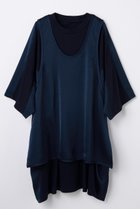 【ナゴンスタンス/nagonstans】のspoty t-shirt 大人の最旬トレンドファッション＆コーディネート founy(ファウニー) ファッション Fashion レディースファッション Fashion for Women トップス・カットソー Cut & Sew Tops シャツ・ブラウス・オフィスカジュアル Elegant Blouses & Button-Ups ロングTシャツ・Tシャツ Longline T-Shirts & Tees カットソー・ベーシックTシャツ Cut-and-Sewn Tops / Stretch Tees & Basics サテン Satin, Glossy Fabric ショート Short, Short Length スポーティ Sporty, Casual Athletic スリット Slit, Slit Detail スリーブ Sleeve, Long Sleeve / Short Sleeve ドッキング Docking, Mixed Material ベスト Vest, Waistcoat 新作・新入荷 New Arrivals / New In thumbnail Space|ID: prp329100004971239 ipo3291000000037279958