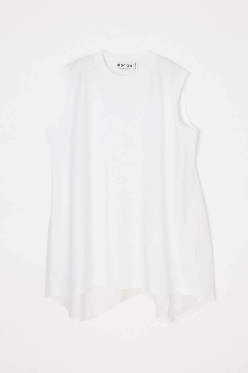 【ナゴンスタンス/nagonstans】のboulder-hem tank 大人の最旬トレンドファッション＆コーディネート founy(ファウニー) 　ファッション　Fashion　レディースファッション　Fashion for Women　トップス・カットソー　Cut & Sew Tops　キャミソール&ノースリーブ　Camisoles & Sleeveless Tops　シャツ・ブラウス・オフィスカジュアル　Elegant Blouses & Button-Ups　ロングTシャツ・Tシャツ　Longline T-Shirts & Tees　カットソー・ベーシックTシャツ　Cut-and-Sewn Tops / Stretch Tees & Basics　キャミソール　Camisole, Spaghetti Strap Top　タンク　Tank Top, Sleeveless Top　フォルム　Silhouette, Form　新作・新入荷　New Arrivals / New In　 other-1|ID: prp329100004971241 ipo3291000000037279964