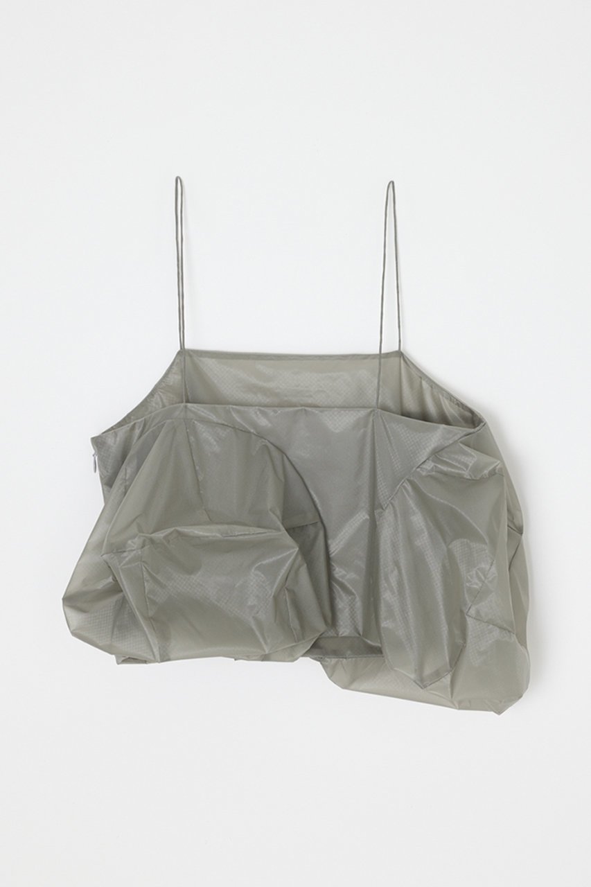 【ナゴンスタンス/nagonstans】のrocky surface tops 大人の最旬トレンドファッション＆コーディネート founy(ファウニー) 　ファッション　Fashion　レディースファッション　Fashion for Women　トップス・カットソー　Cut & Sew Tops　キャミソール&ノースリーブ　Camisoles & Sleeveless Tops　シャツ・ブラウス・オフィスカジュアル　Elegant Blouses & Button-Ups　なめらか　Smooth, Silky Texture　キャミソール　Camisole, Spaghetti Strap Top　コーティング　Coating, Coated Finish　シリコン　Silicone, Silicone Material　ノースリーブ　Sleeveless, No-Sleeve　リップ　Lip, Lip Motif　新作・新入荷　New Arrivals / New In　other-2|ID: prp329100004971247 ipo3291000000037279988