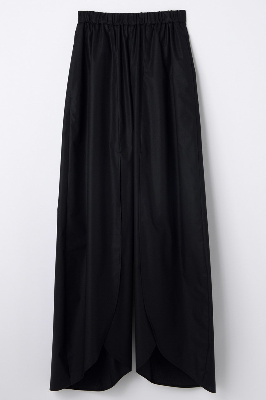 【ナゴンスタンス/nagonstans】のcircle pants インテリア・キッズ・メンズ・レディースファッション・服の通販 founy(ファウニー) 　ファッション　Fashion　レディースファッション　Fashion for Women　パンツ　Pants & Trousers　サークル　Circle, Round Design　シリコン　Silicone, Silicone Material　タイプライター　Typewriter Fabric, Crisp Cotton　フロント　Front, Front Design　リラックス　Relax, Relaxed Fit　夏　Summer　新作・新入荷　New Arrivals / New In　Black|ID: prp329100004971255 ipo3291000000037280027