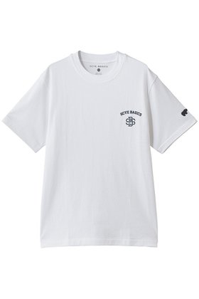 【サイ サイベーシックス/Scye SCYE BASICS】 【UNISEX】【SCYE BASICS】30/2 Cotton Jersey Varsity Logo プリント Tシャツ大人の最旬トレンドファッション＆コーディネート founy(ファウニー) ファッション Fashion レディースファッション Fashion for Women トップス・カットソー Cut & Sew Tops シャツ・ブラウス・オフィスカジュアル Elegant Blouses & Button-Ups ロングTシャツ・Tシャツ Longline T-Shirts & Tees カットソー・ベーシックTシャツ Cut-and-Sewn Tops / Stretch Tees & Basics ユニセックス Unisex, Genderless なめらか Smooth, Silky Texture ショート Short, Short Length ジャケット Jacket, Outerwear スリーブ Sleeve, Long Sleeve / Short Sleeve ビジネス 仕事 通勤 Business / Work / Commuting プリント Print, Printed Pattern リラックス Relax, Relaxed Fit 新作・新入荷 New Arrivals / New In |ID:prp329100004971264