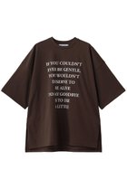 【サクラ/SACRA】のコットンプリントカットソー 大人の最旬トレンドファッション＆コーディネート founy(ファウニー) ファッション Fashion レディースファッション Fashion for Women トップス・カットソー Cut & Sew Tops シャツ・ブラウス・オフィスカジュアル Elegant Blouses & Button-Ups ロングTシャツ・Tシャツ Longline T-Shirts & Tees カットソー・ベーシックTシャツ Cut-and-Sewn Tops / Stretch Tees & Basics クール Cool, Chic サテン Satin, Glossy Fabric ショート Short, Short Length シルク Silk, 100% Silk スリーブ Sleeve, Long Sleeve / Short Sleeve センター Center, Center Line ボトム Bottoms, Lower Wear マニッシュ Mannish, Boyish ワイド Wide, Wide Fit 新作・新入荷 New Arrivals / New In thumbnail ブラウン|ID: prp329100004971265 ipo3291000000037280089