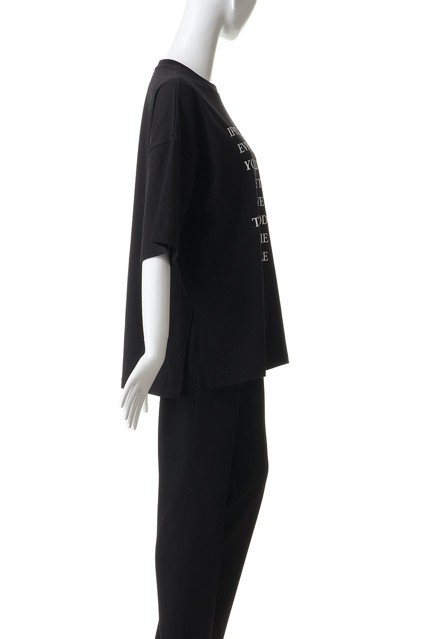 【サクラ/SACRA】のコットンプリントカットソー 大人の最旬トレンドファッション＆コーディネート founy(ファウニー) 　ファッション　Fashion　レディースファッション　Fashion for Women　トップス・カットソー　Cut & Sew Tops　シャツ・ブラウス・オフィスカジュアル　Elegant Blouses & Button-Ups　ロングTシャツ・Tシャツ　Longline T-Shirts & Tees　カットソー・ベーシックTシャツ　Cut-and-Sewn Tops / Stretch Tees & Basics　クール　Cool, Chic　サテン　Satin, Glossy Fabric　ショート　Short, Short Length　シルク　Silk, 100% Silk　スリーブ　Sleeve, Long Sleeve / Short Sleeve　センター　Center, Center Line　ボトム　Bottoms, Lower Wear　マニッシュ　Mannish, Boyish　ワイド　Wide, Wide Fit　新作・新入荷　New Arrivals / New In　other-3|ID: prp329100004971265 ipo3291000000037280097