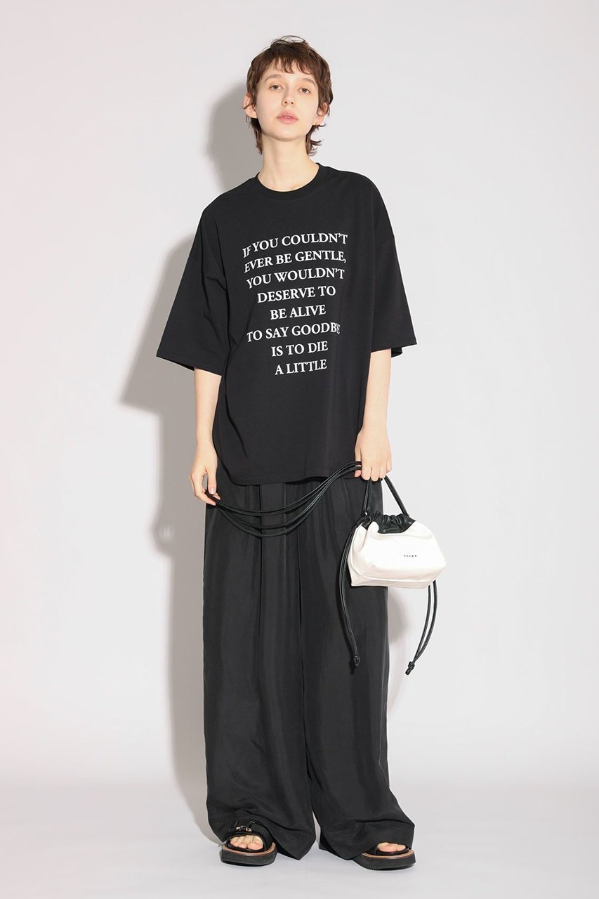 【サクラ/SACRA】のコットンプリントカットソー 大人の最旬トレンドファッション＆コーディネート founy(ファウニー) 　ファッション　Fashion　レディースファッション　Fashion for Women　トップス・カットソー　Cut & Sew Tops　シャツ・ブラウス・オフィスカジュアル　Elegant Blouses & Button-Ups　ロングTシャツ・Tシャツ　Longline T-Shirts & Tees　カットソー・ベーシックTシャツ　Cut-and-Sewn Tops / Stretch Tees & Basics　クール　Cool, Chic　サテン　Satin, Glossy Fabric　ショート　Short, Short Length　シルク　Silk, 100% Silk　スリーブ　Sleeve, Long Sleeve / Short Sleeve　センター　Center, Center Line　ボトム　Bottoms, Lower Wear　マニッシュ　Mannish, Boyish　ワイド　Wide, Wide Fit　新作・新入荷　New Arrivals / New In　other-7|ID: prp329100004971265 ipo3291000000037280107