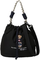 【ポロラルフローレン/POLO RALPH LAUREN】の撥水ショルダーBAGロゴ刺繍 大人の最旬トレンドファッション＆コーディネート founy(ファウニー) ファッション Fashion レディースファッション Fashion for Women ショルダー Shoulder, Shoulder Strap スマート Smart, Elegant ファブリック Fabric, Textile フィット Fit, Slim Fit フォルム Silhouette, Form ラップ Wrap, Wrap Design 新作・新入荷 New Arrivals / New In 財布 Wallet, Purse thumbnail ブラック|ID: prp329100004971290 ipo3291000000037280234