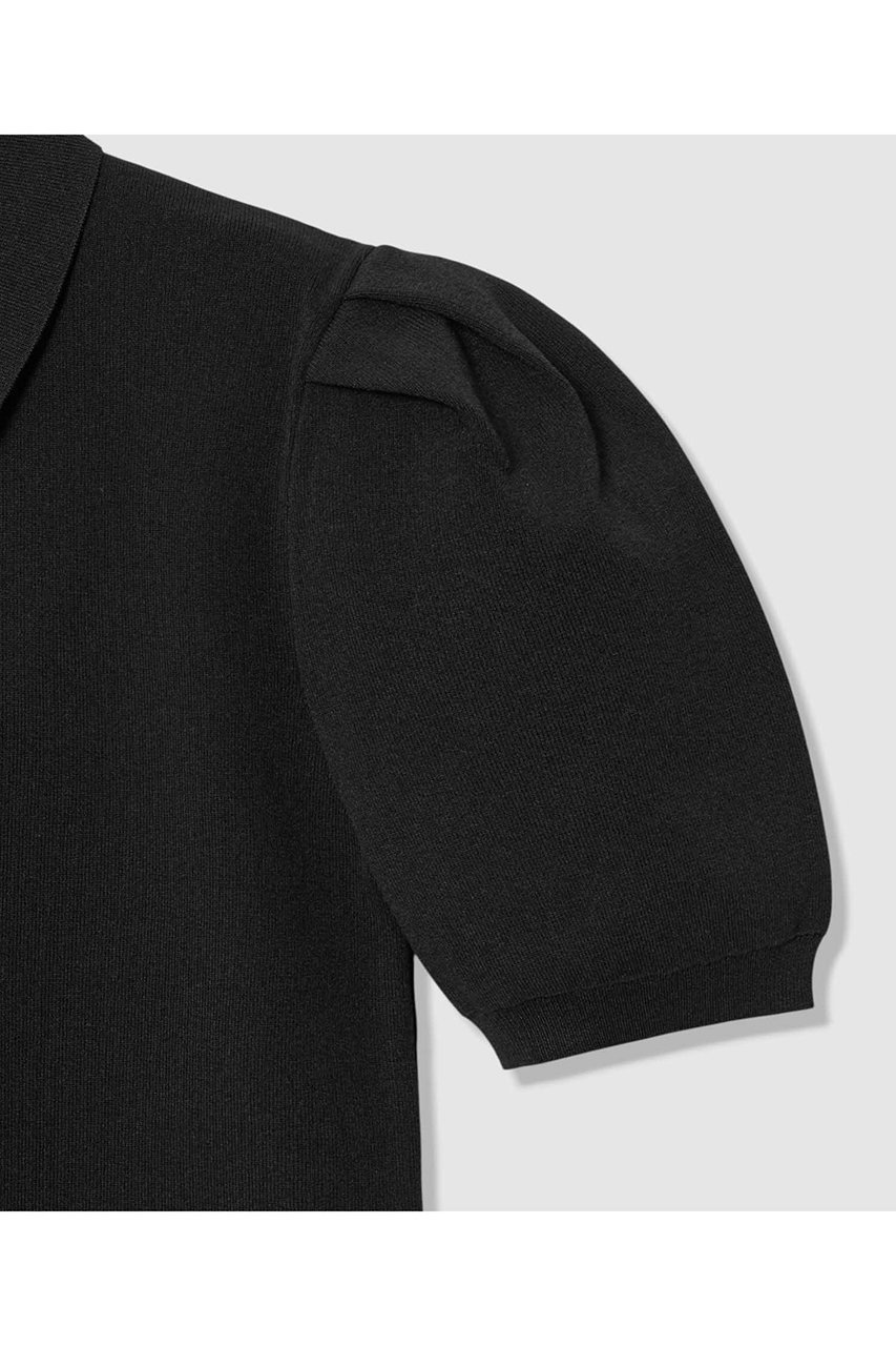 【アナイ/ANAYI】のタックパフポロ プルオーバー 大人の最旬トレンドファッション＆コーディネート founy(ファウニー) 　ファッション　Fashion　レディースファッション　Fashion for Women　トップス・カットソー　Cut & Sew Tops　ニット　Knit Tops & Sweaters　カジュアルプルオーバー・ニットトップス　Pullovers & Knit Tops / Casual Pullovers　コレクション　Collection, Seasonal Line　サマー　Summer, Summer Style　ツイスト　Tweed, Tweed Fabric　おすすめ　Recommended / Our Picks　夏　Summer　新作・新入荷　New Arrivals / New In　other-4|ID: prp329100004971307 ipo3291000000037280331