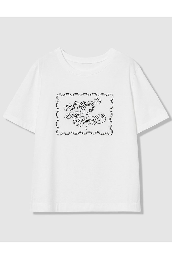 【アナイ/ANAYI】のコットン天竺カリグラフィーTシャツ インテリア・キッズ・メンズ・レディースファッション・服の通販 founy(ファウニー) https://founy.com/ ファッション Fashion レディースファッション Fashion for Women トップス・カットソー Cut & Sew Tops シャツ・ブラウス・オフィスカジュアル Elegant Blouses & Button-Ups ロングTシャツ・Tシャツ Longline T-Shirts & Tees カットソー・ベーシックTシャツ Cut-and-Sewn Tops / Stretch Tees & Basics コレクション Collection, Seasonal Line サマー Summer, Summer Style ショート Short, Short Length スリーブ Sleeve, Long Sleeve / Short Sleeve バランス Balance, Style Balance 夏 Summer 新作・新入荷 New Arrivals / New In |ID: prp329100004971311 ipo3291000000037280344