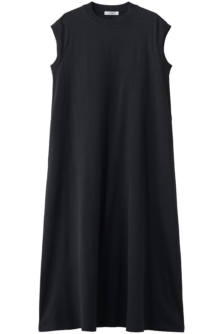 【サイ サイベーシックス/Scye SCYE BASICS】の【SCYE BASICS】30/2 Cotton Jersey ドレス インテリア・キッズ・メンズ・レディースファッション・服の通販 founy(ファウニー) 　ファッション　Fashion　レディースファッション　Fashion for Women　ワンピース　Dresses　フォーマル・パーティードレス・結婚式用ドレス　Elegant & Casual Dresses　チュニック　Tunic Tops & Dresses　なめらか　Smooth, Silky Texture　チュニック　Tunic, Long Top　ドレス　Dress, One-Piece　リラックス　Relax, Relaxed Fit　ロング　Long, Long-Length　夏　Summer　新作・新入荷　New Arrivals / New In　旅行　Travel　ダークグレー|ID: prp329100004971349 ipo3291000000037280639