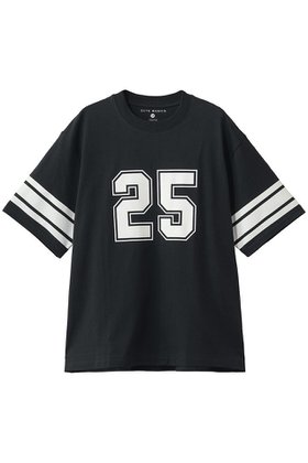 【サイ サイベーシックス/Scye SCYE BASICS】 【UNISEX】【SCYE BASICS】30/2 Cotton Jersey Number 25 プリント Tシャツ大人の最旬トレンドファッション＆コーディネート founy(ファウニー) ファッション Fashion レディースファッション Fashion for Women トップス・カットソー Cut & Sew Tops シャツ・ブラウス・オフィスカジュアル Elegant Blouses & Button-Ups ロングTシャツ・Tシャツ Longline T-Shirts & Tees カットソー・ベーシックTシャツ Cut-and-Sewn Tops / Stretch Tees & Basics ユニセックス Unisex, Genderless なめらか Smooth, Silky Texture ショート Short, Short Length スポーティ Sporty, Casual Athletic スリーブ Sleeve, Long Sleeve / Short Sleeve バランス Balance, Style Balance プリント Print, Printed Pattern ボトム Bottoms, Lower Wear モダン Modern, Contemporary 新作・新入荷 New Arrivals / New In |ID:prp329100004971350