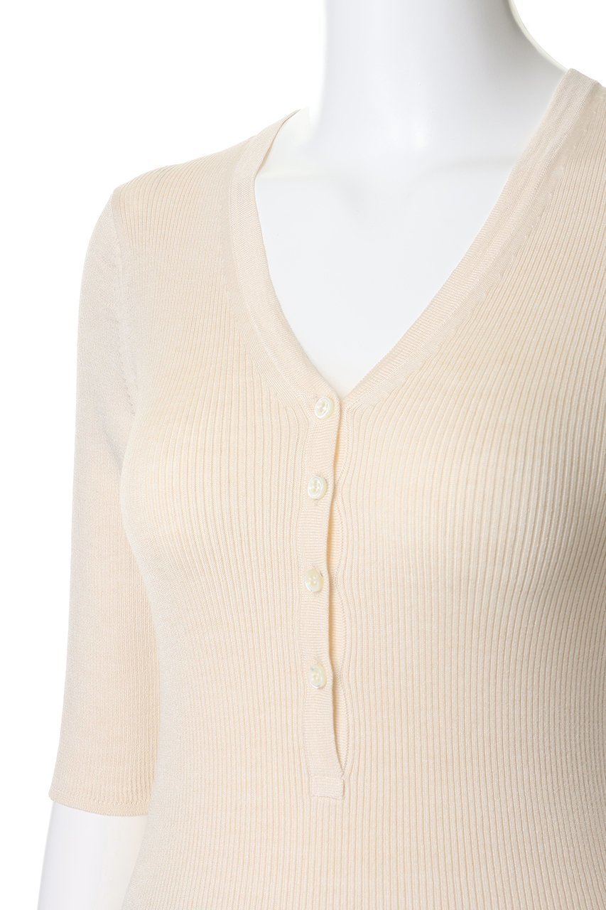 【アンビラン/unbilanc】のセリルヘンリーニット 大人の最旬トレンドファッション＆コーディネート founy(ファウニー) 　ファッション　Fashion　レディースファッション　Fashion for Women　トップス・カットソー　Cut & Sew Tops　ニット　Knit Tops & Sweaters　カジュアルプルオーバー・ニットトップス　Pullovers & Knit Tops / Casual Pullovers　コンパクト　Compact, Small Size　シルク　Silk, 100% Silk　スマート　Smart, Elegant　フレア　Flare, Flared　リネン　Linen, Linen Fabric　エレガント 上品　Elegant　新作・新入荷　New Arrivals / New In　other-5|ID: prp329100004971385 ipo3291000000037280864