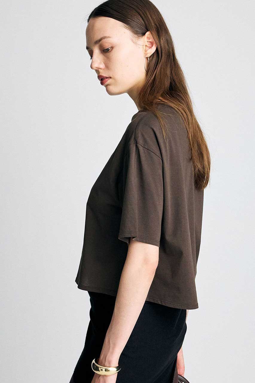 【ブリル/BRILL】のクロップTシャツ 大人の最旬トレンドファッション＆コーディネート founy(ファウニー) 　ファッション　Fashion　レディースファッション　Fashion for Women　トップス・カットソー　Cut & Sew Tops　シャツ・ブラウス・オフィスカジュアル　Elegant Blouses & Button-Ups　ロングTシャツ・Tシャツ　Longline T-Shirts & Tees　カットソー・ベーシックTシャツ　Cut-and-Sewn Tops / Stretch Tees & Basics　ショート　Short, Short Length　スリーブ　Sleeve, Long Sleeve / Short Sleeve　バランス　Balance, Style Balance　新作・新入荷　New Arrivals / New In　other-3|ID: prp329100004971397 ipo3291000000037280939