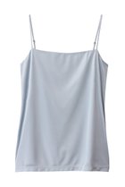 【スタニングルアー/STUNNING LURE】の【5/6 11:00販売開始】サテンスムースキャミ ライトブルー|ID: prp329100004971435 ipo3291000000037281122