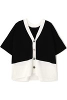 【アドーア/ADORE】のバイカラーカーデ 大人の最旬トレンドファッション＆コーディネート founy(ファウニー) ファッション Fashion レディースファッション Fashion for Women トップス・カットソー Cut & Sew Tops ニット Knit Tops & Sweaters カーディガン・羽織り Layered Style Cardigans カーディガン Cardigan, Knitwear シンプル Simple, Minimal |ID:prp329100004971489