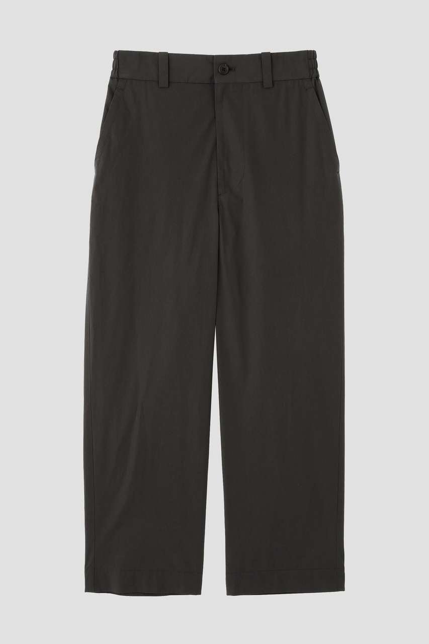 【その他のブランド/Other】のHIGHDENSE COTTON PLAINWEAVE TROUSERS 大人の最旬トレンドファッション＆コーディネート founy(ファウニー) 　ファッション　Fashion　メンズファッション　Fashion for Men　ボトムス　Bottoms　シャーリング　Shirring, Ruched　ストレート　Straight, Straight Cut　パッチ　Patch, Appliqué　プリーツ　Pleats, Pleated　ポケット　Pocket, Pocket Detail　ループ　Loop, Loop Knit　ワイド　Wide, Wide Fit　新作・新入荷　New Arrivals / New In　other-2|ID: prp329100004971493 ipo3291000000037281404