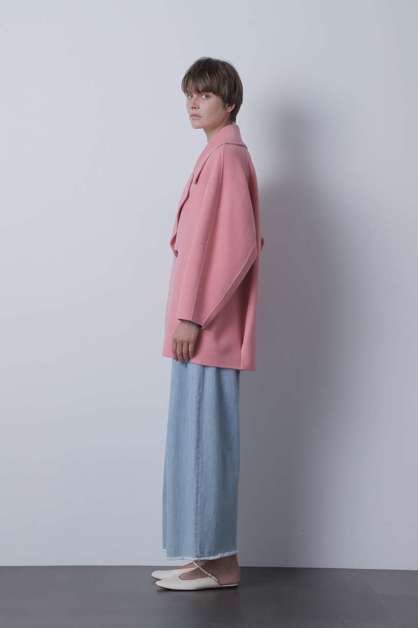 【ヒューエルミュージアム/hueLe Museum】の【STUMBLY】Big Silhouette Pea Jacket 大人の最旬トレンドファッション＆コーディネート founy(ファウニー) 　ファッション　Fashion　レディースファッション　Fashion for Women　アウター　Coat / Outerwear Collection　コート・ロングコート・ピーコート　Long Coats, Peacoats & More　レディースジャケット・軽アウター　Jackets　2023年　2023　2023-2024秋冬・A/W　Autumn/Winter 2023–24 AW23–24　ショート　Short, Short Length　スタンド　Stand Collar, Upright Stand　パターン　Pattern, Design Print　定番　Standard, Basic Item　other-4|ID: prp329100004971496 ipo3291000000037281426
