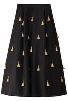 【ヒューエルミュージアム/hueLe Museum】の【STUMBLY】Sheer Organdy Tassel Skirt 大人の最旬トレンドファッション＆コーディネート founy(ファウニー) ファッション Fashion レディースファッション Fashion for Women スカート Skirts ロングスカート Long Skirts / Maxi & Midi Skirts オーガンジー Organza Fabric クラシカル Classical, Vintage-Inspired シアー Sheer, See-Through シンプル Simple, Minimal タッセル Tassel, Fringe ロング Long, Long-Length |ID:prp329100004971505