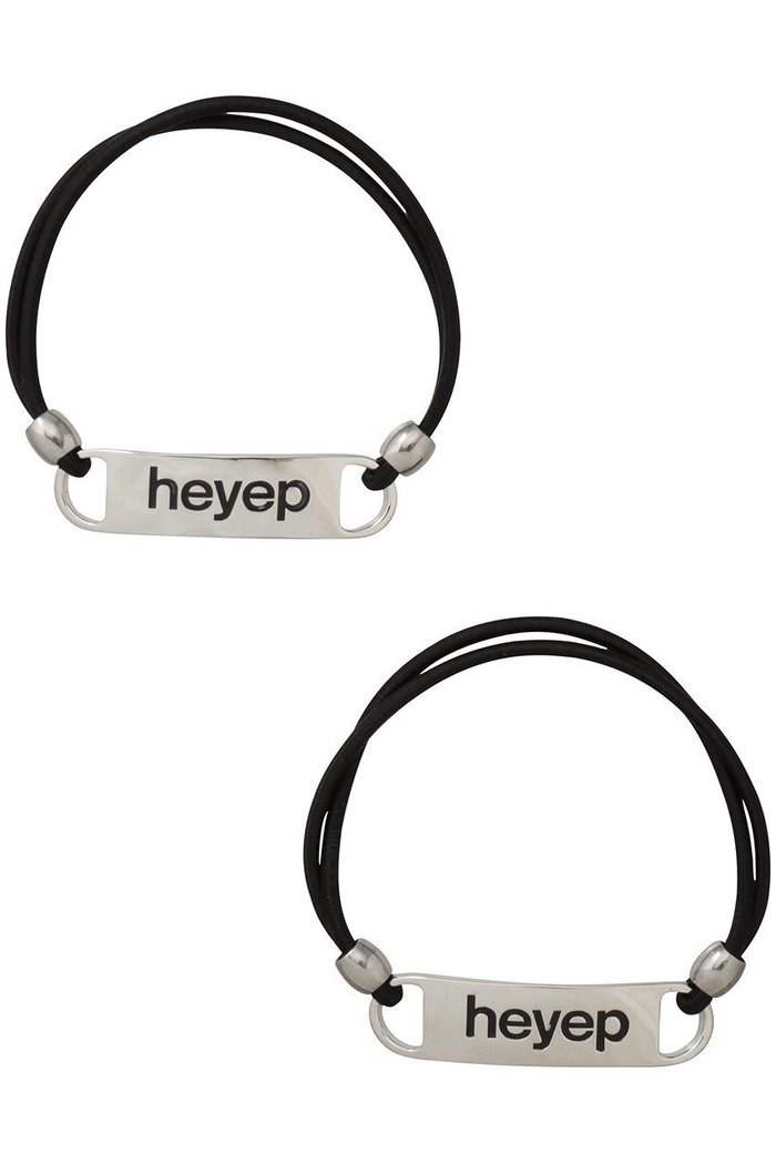 【ヘイップ/heyep】のLogo Hair Ties(2P Set) インテリア・キッズ・メンズ・レディースファッション・服の通販 founy(ファウニー) https://founy.com/ ファッション Fashion レディースファッション Fashion for Women シュシュ&ヘアアクセ/ヘアアレンジ Scrunchies & Hair Accessories おすすめ Recommended / Our Picks アクセサリー Fashion Accessories ブレスレット Bracelet, Wristband プレート Plate, Dish モダン Modern, Contemporary モチーフ Motif, Design Theme 新作・新入荷 New Arrivals / New In |ID: prp329100004975519 ipo3291000000037298221
